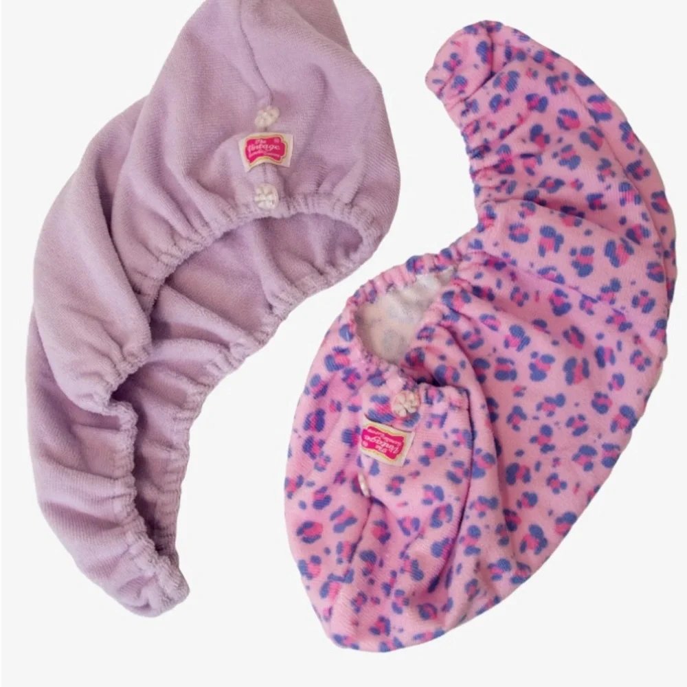 The Vintage Cosmetic Company‎ Microfiber Hair Turban 2-Pack